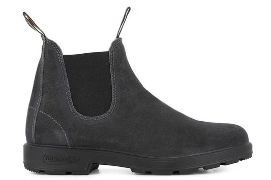 Blundstone Steel Grey 1910 Waxed Suede Boot