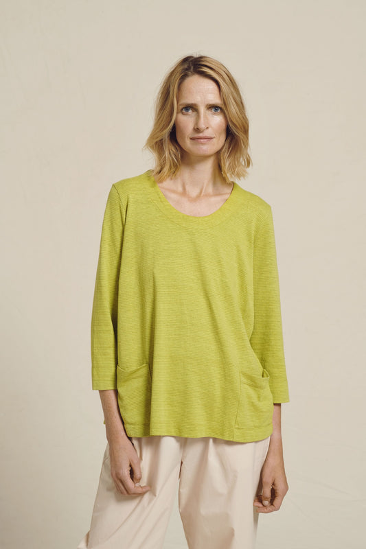 Two Danes Haiam T-shirt Lentil Green