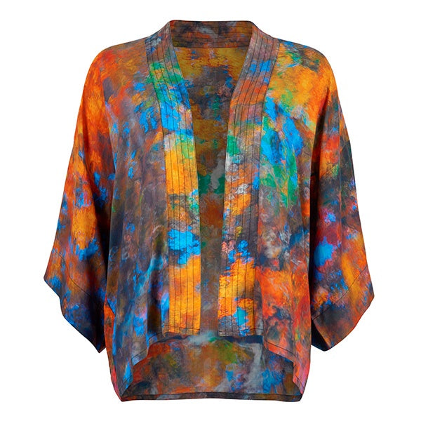JessieJuniper Orange Tree Reflections Kimono