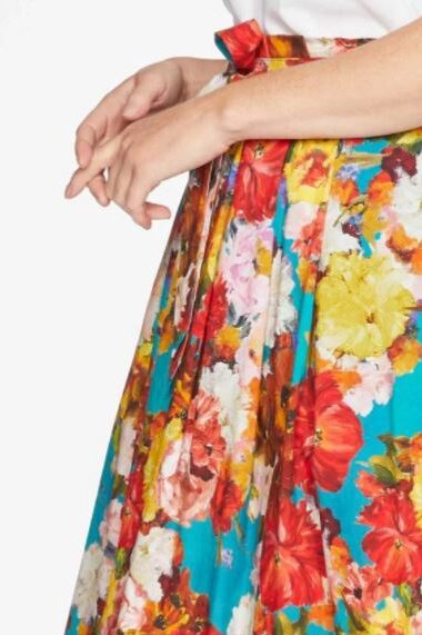 Thought Ramo Pleat Skirt Multi