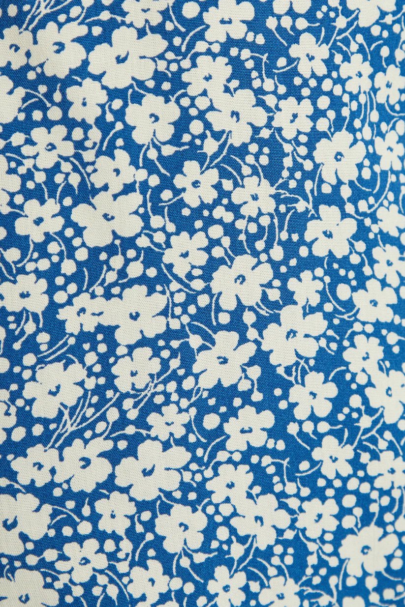 Louche Abinaya Periwinkle Print Shirt Blue Blue