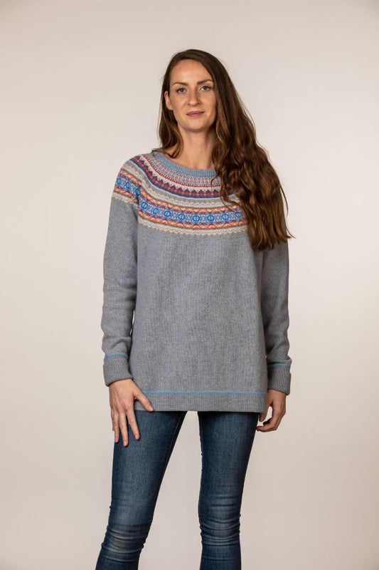 Eribe Alpine Breeze Sweater Cornflower Grey