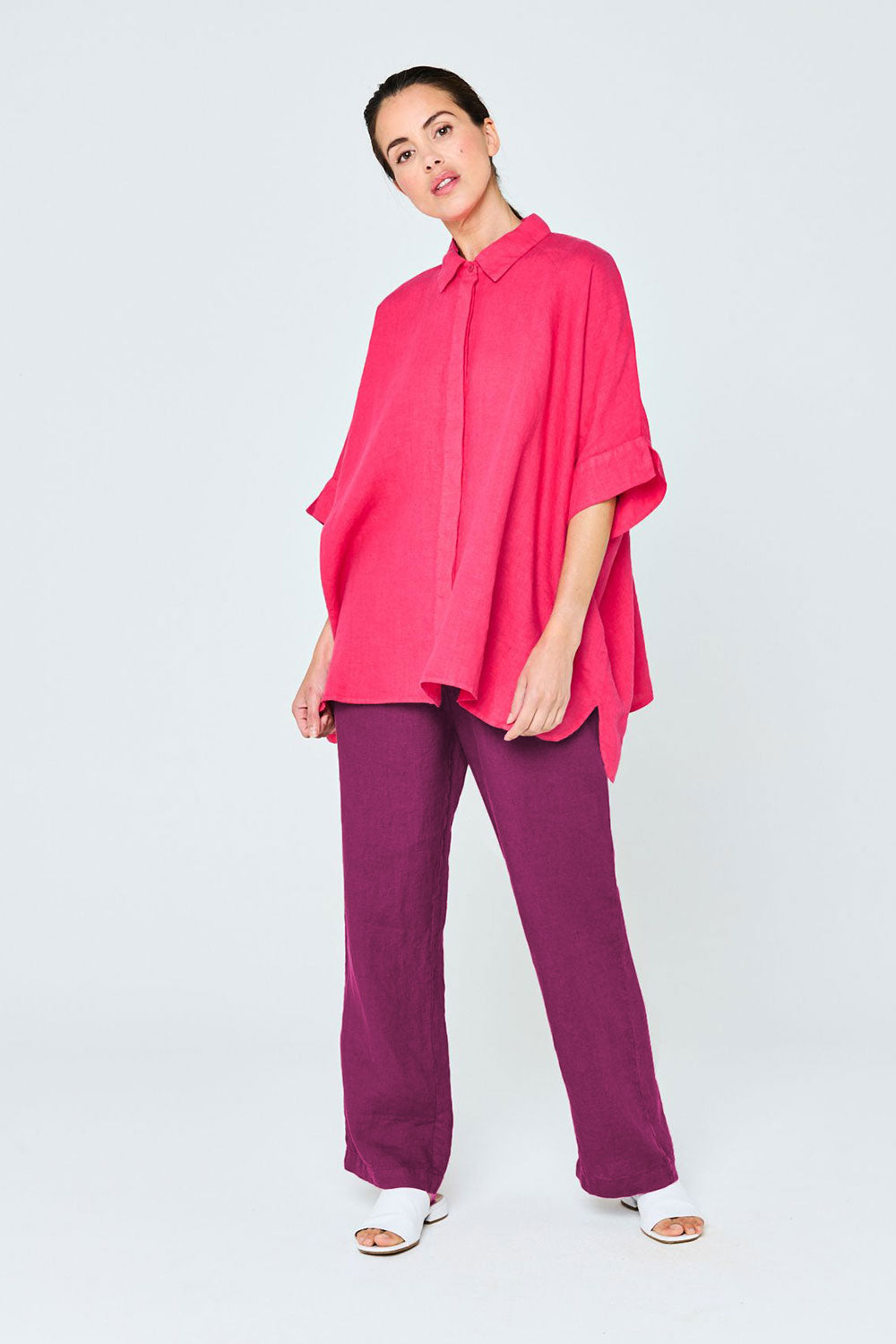 Mes Soeurs et Moi Abeille Trousers Aubergine