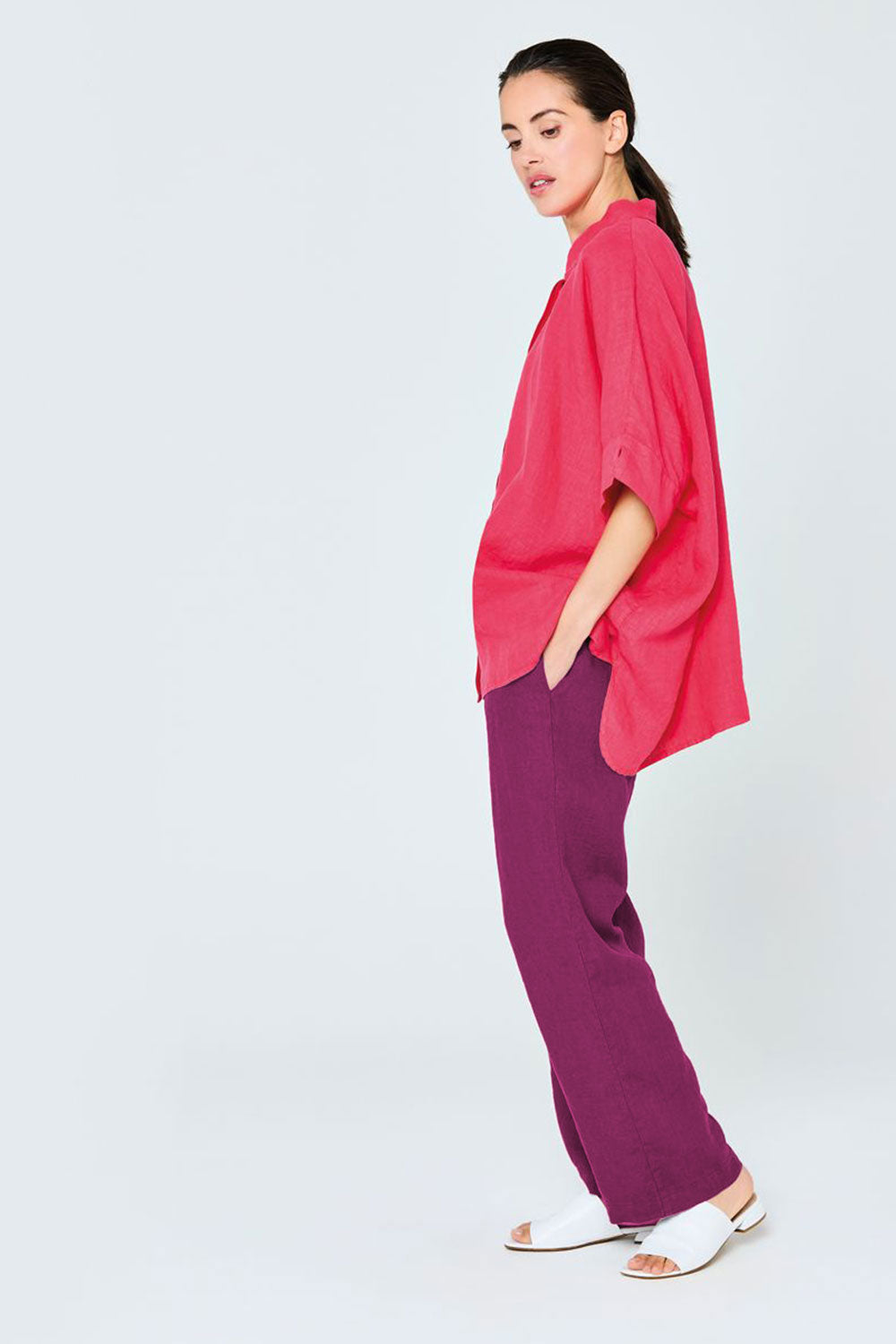 Mes Soeurs et Moi Abeille Trousers Aubergine