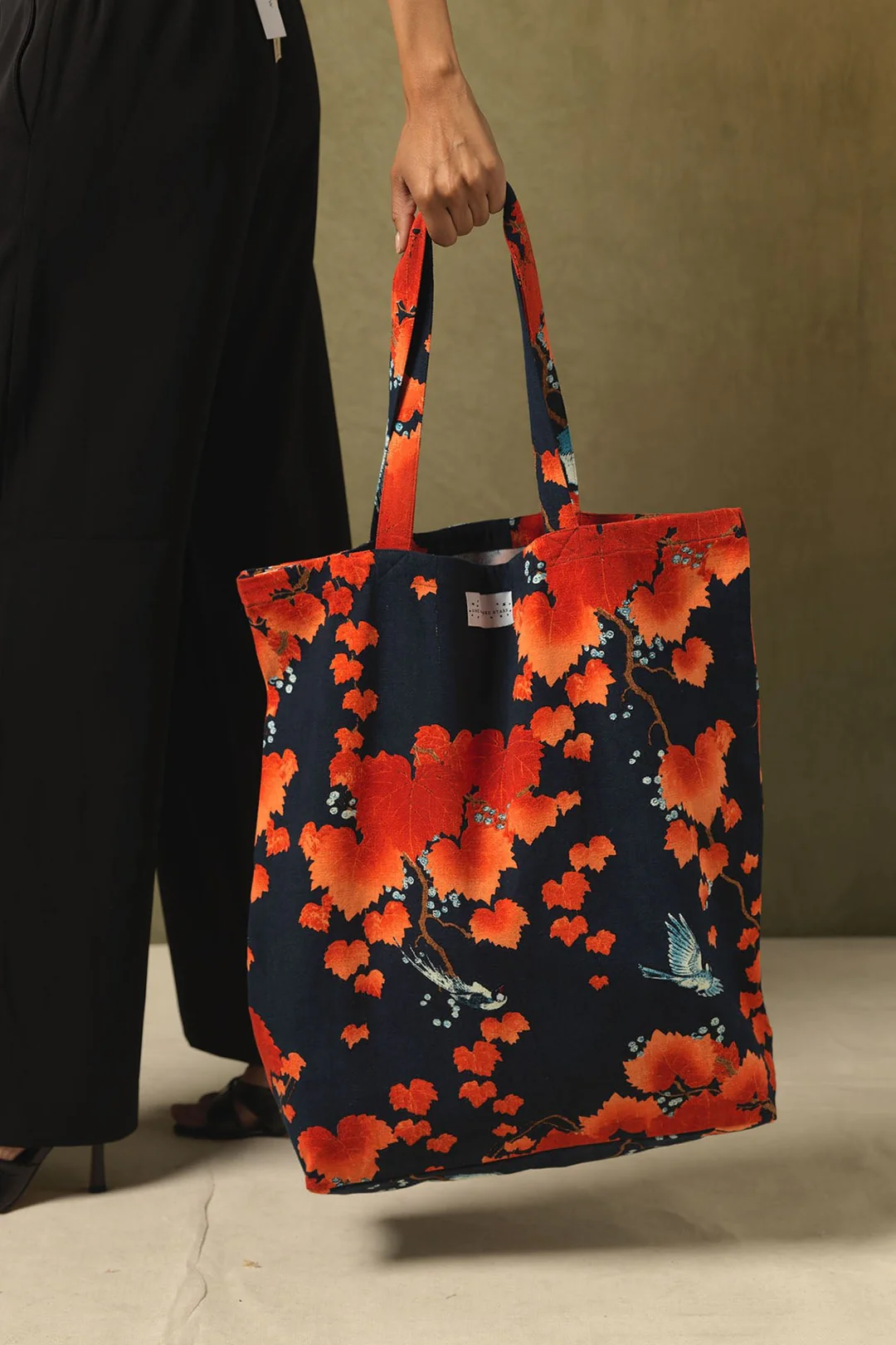 One Hundred Stars Canvas Bag Acer Black Black
