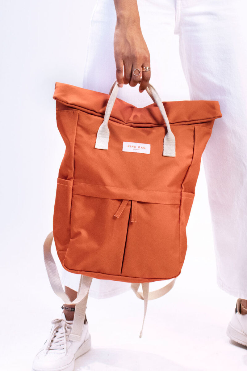 Kind Bags Hackney Burnt Orange Backpack