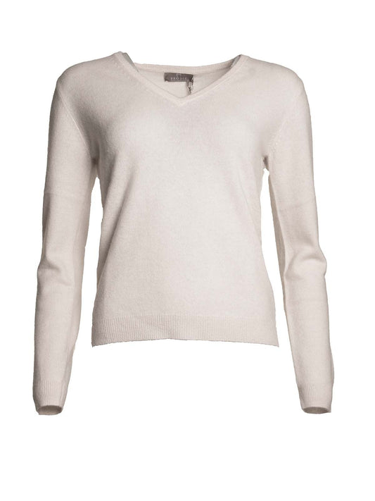 Brodie Fine Cashmere Brodie V Jumper Pink