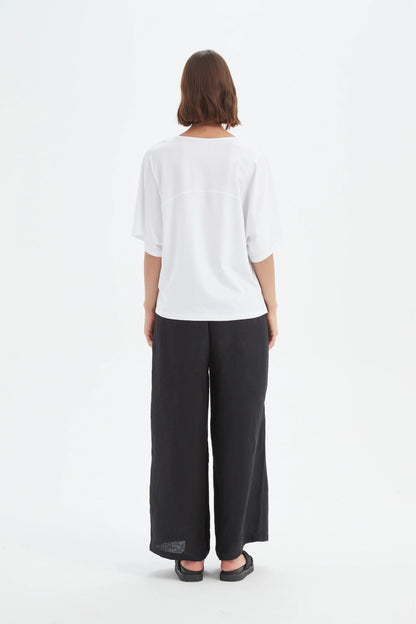 Wide Sleeve Yoke Tee