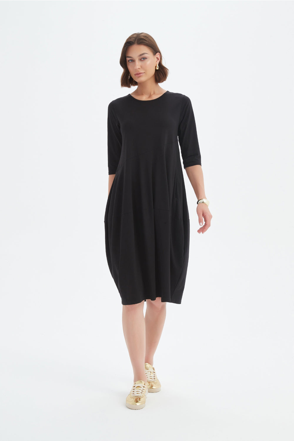 Diagonal Seam Sumer Dress