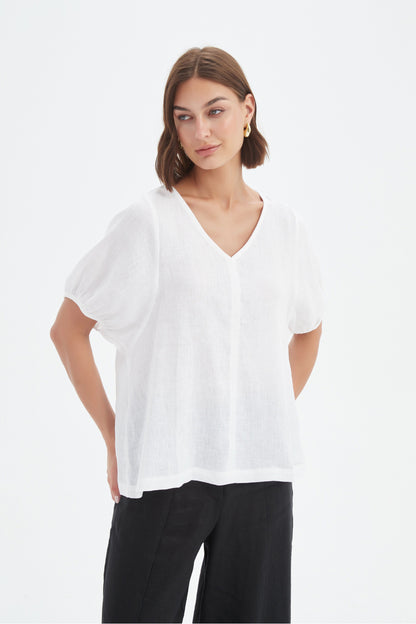 Bishop Sleeve Top