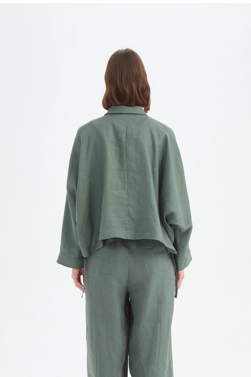 Wide Crop Overshirt