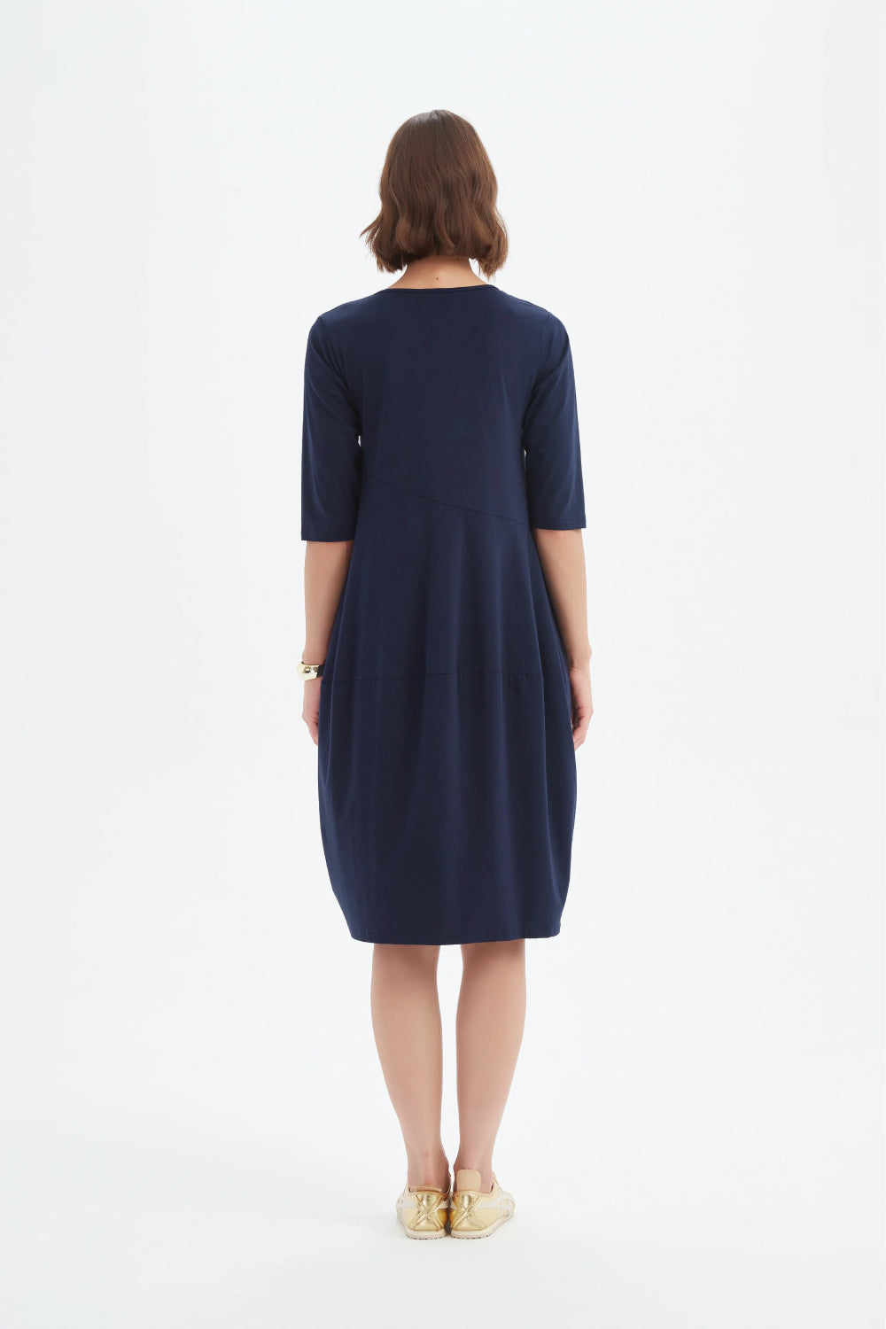 Diagonal Seam Sumer Dress