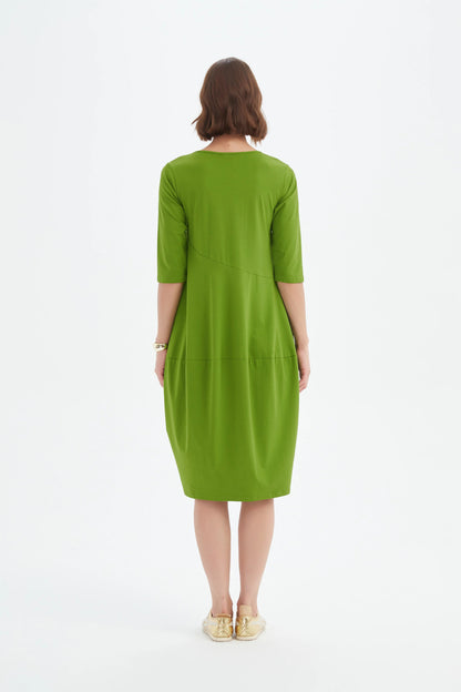 Diagonal Seam Sumer Dress