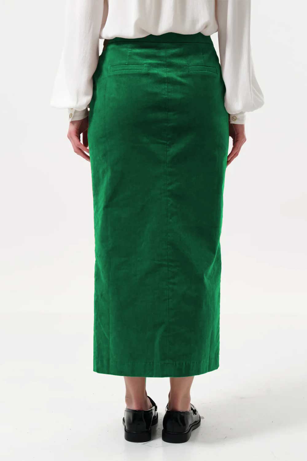 Balthazar Babycord Midi Pencil Skirt