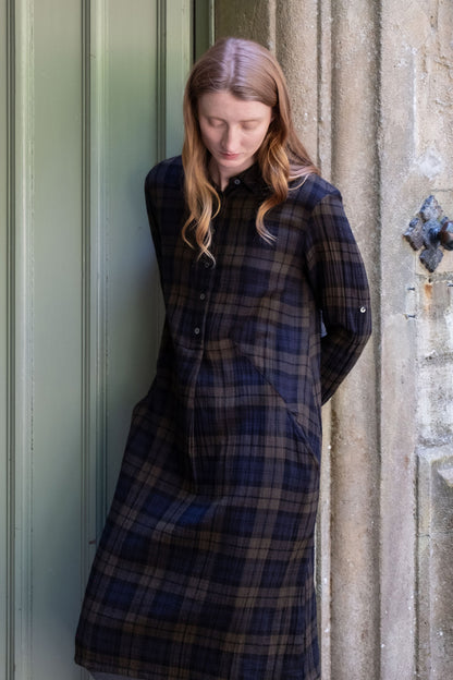 Big Check Alexa Shirt Dress