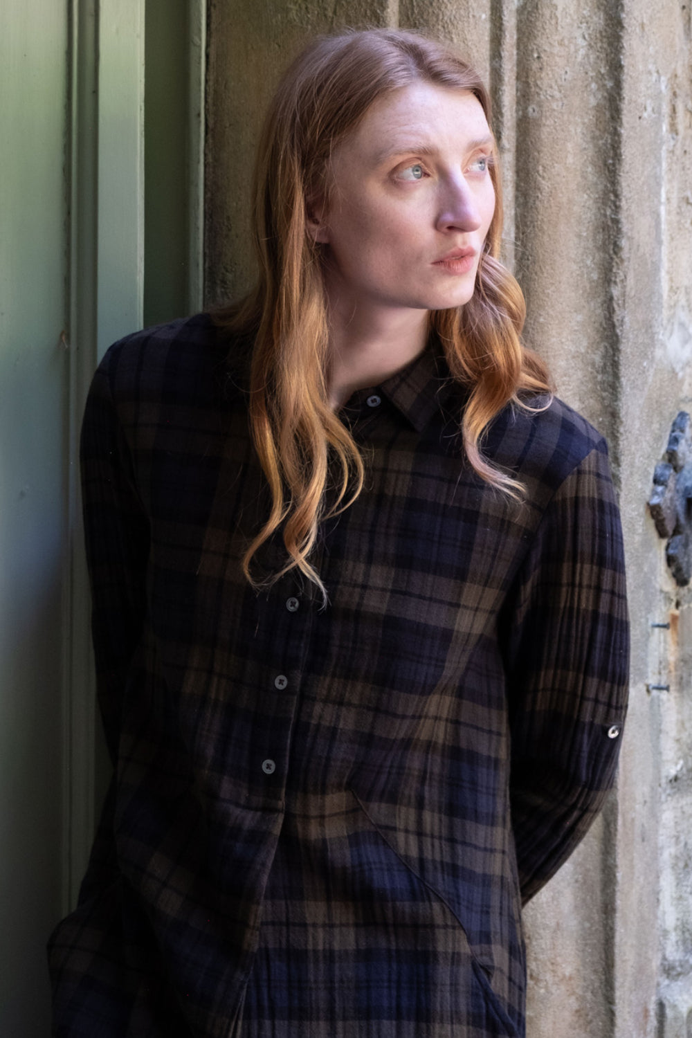 Big Check Alexa Shirt Dress