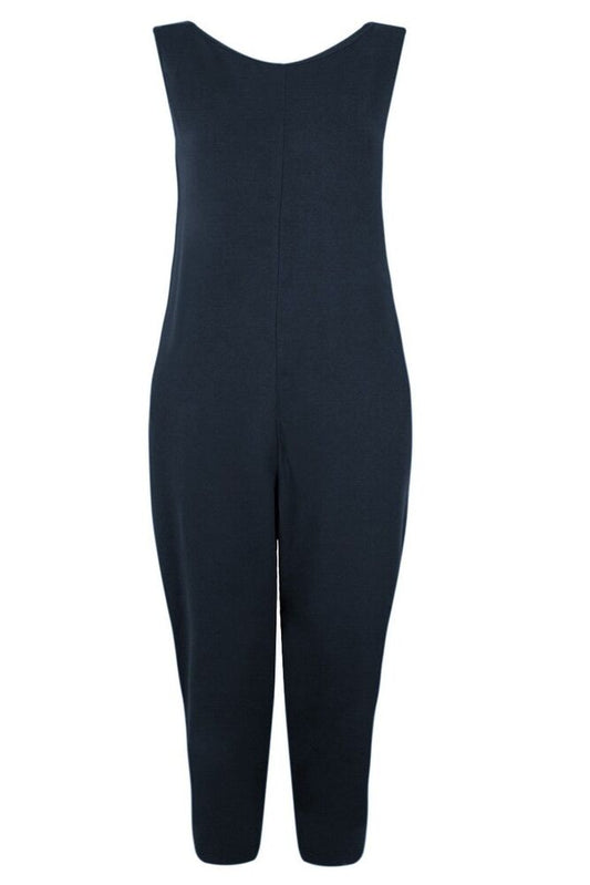 Mama B Bizet U Jumpsuit Nero Black
