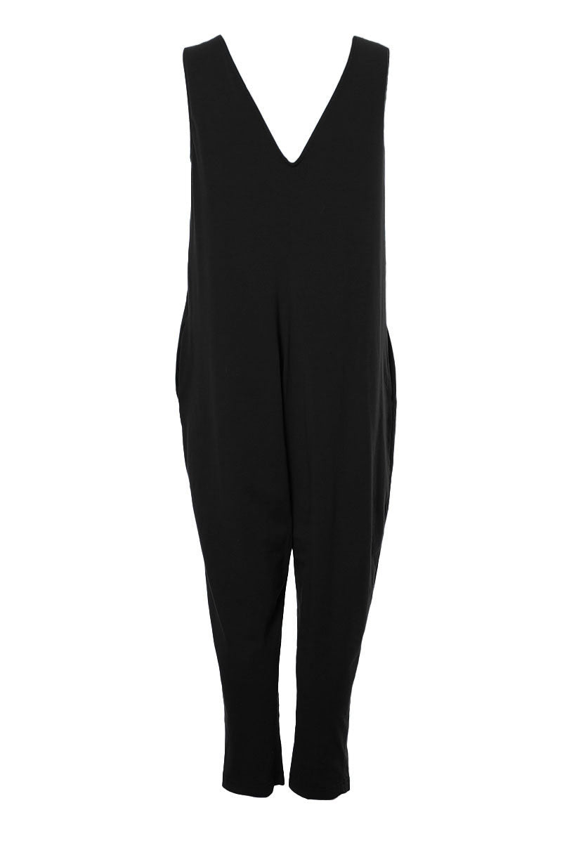 Mama B Bizet U Jumpsuit Nero Black