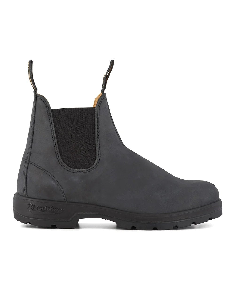 Blundstone 587 Rustic Black Leather Boots Black