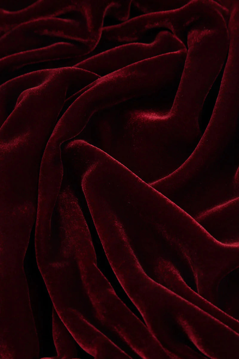 Grizas Silk Velvet 52440 Dress Red