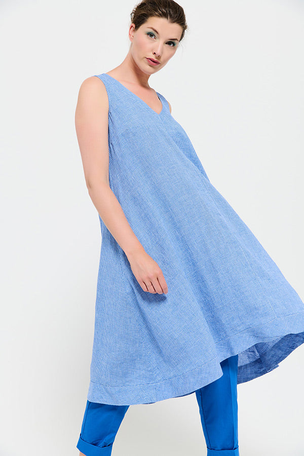 Mes Soeurs et Moi Custom Dress Neon Blue