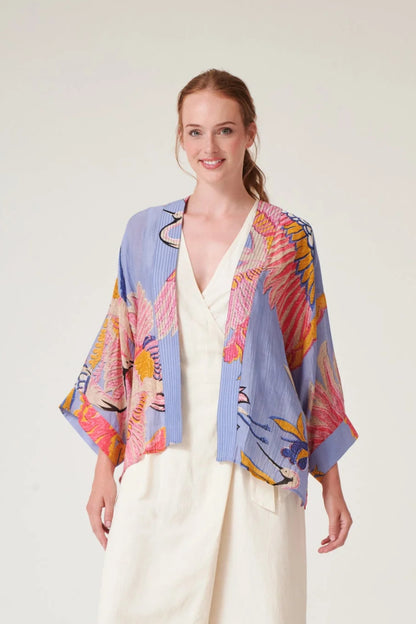 Crane Kimono