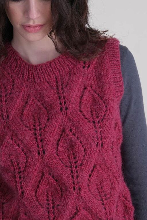 Bibico Bailey Knitted Vest Bouganville 
