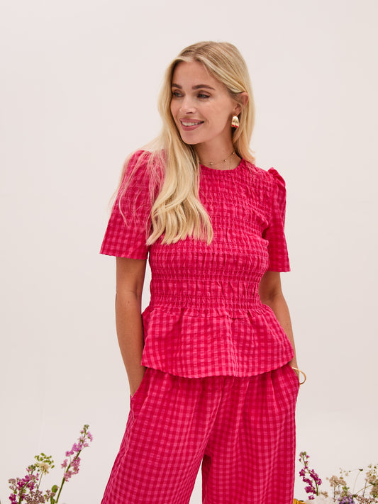 Marina Smocked Top