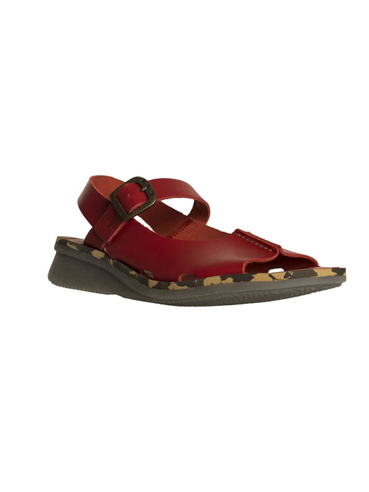 Fly London Cult Sandal Red