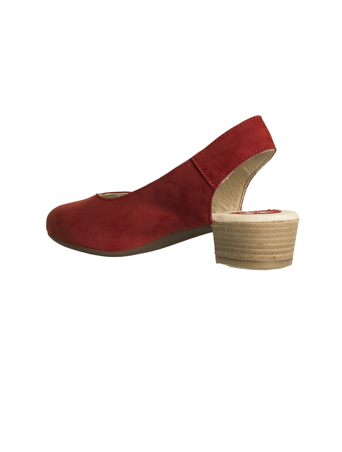 Fly London Loma Sandal Red