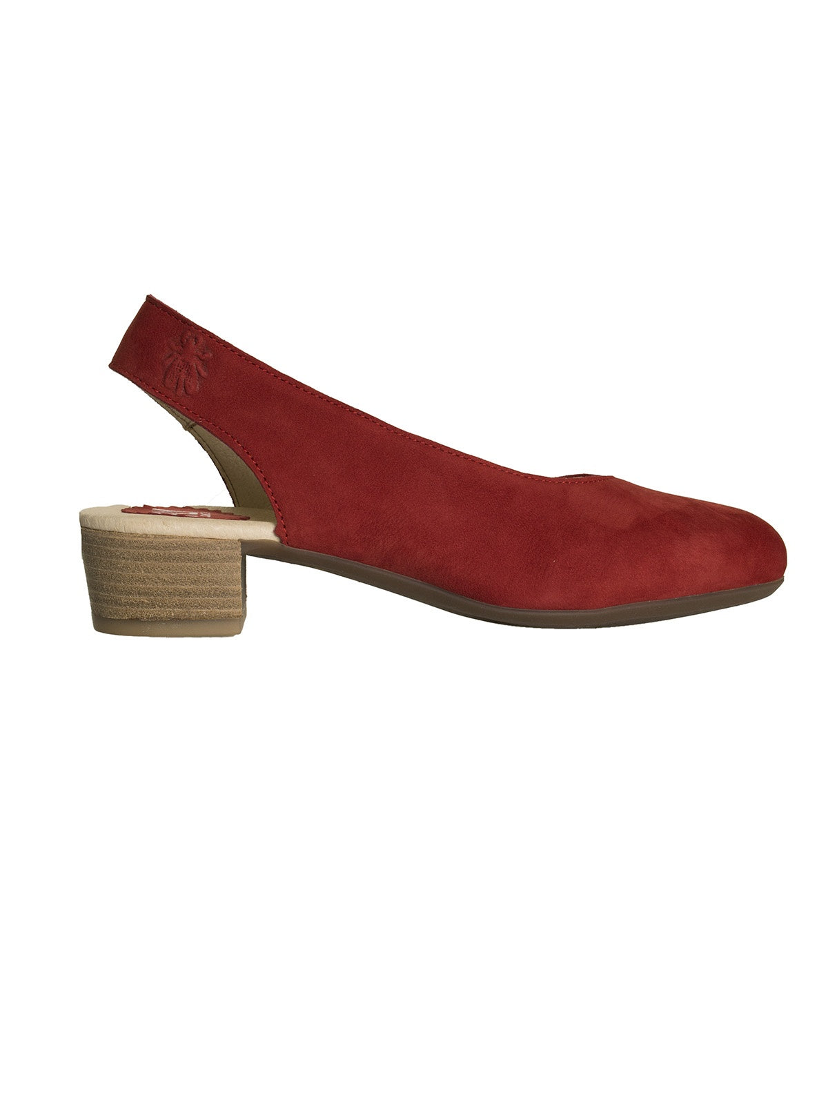 Fly London Loma Sandal Red