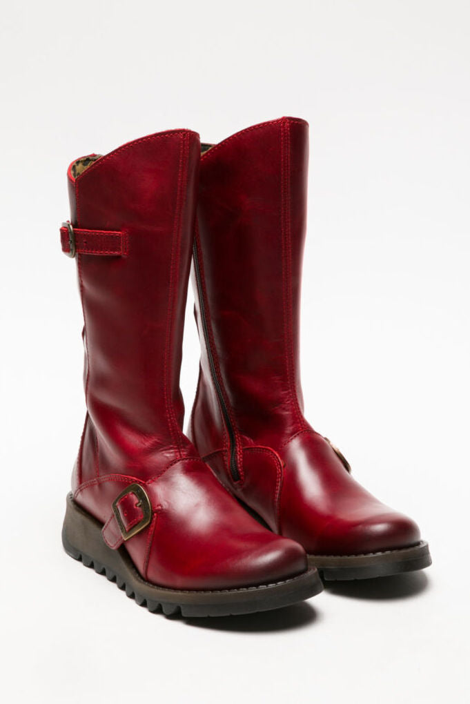 Fly London Mes 2 Boot - Red
