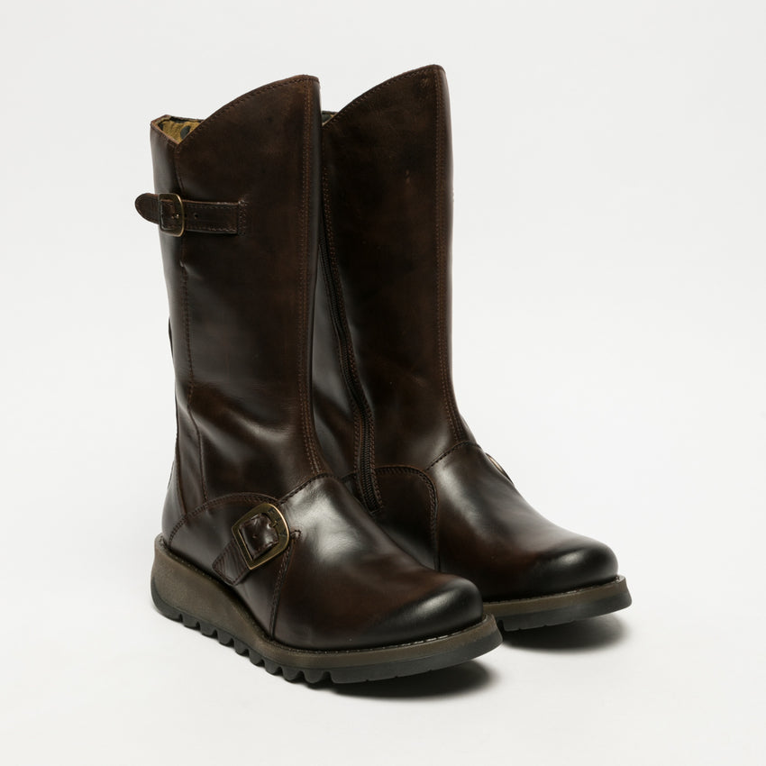 Fly London Mes 2 Boot Rug Dark Brown Brown