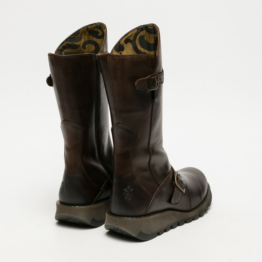 Fly London Mes 2 Boot Rug Dark Brown Brown