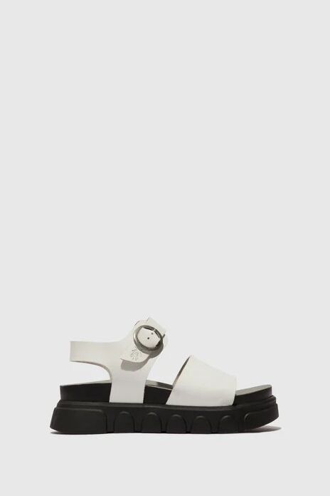 Fly London Cree Sandal Off White Off-White