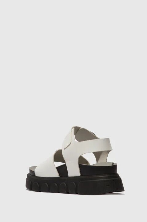 Fly London Cree Sandal Off White Off-White