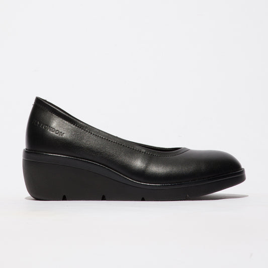 Fly London Numa Shoe Dakota Black Black