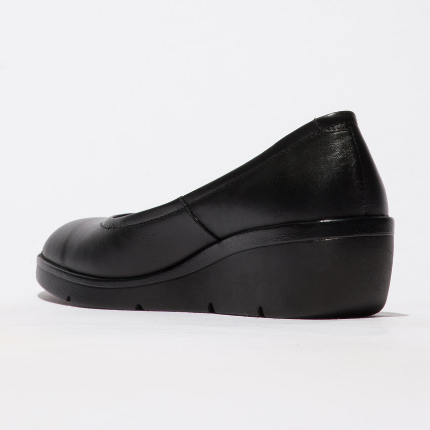Fly London Numa Shoe Dakota Black Black