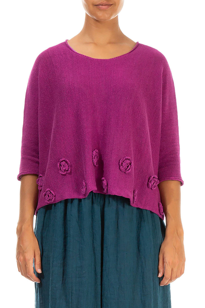 Grizas Flower Linen 6645 Jumper Night
