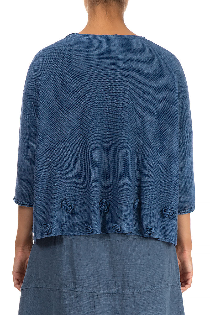 Grizas Flower Linen 6645 Jumper Wild Berry