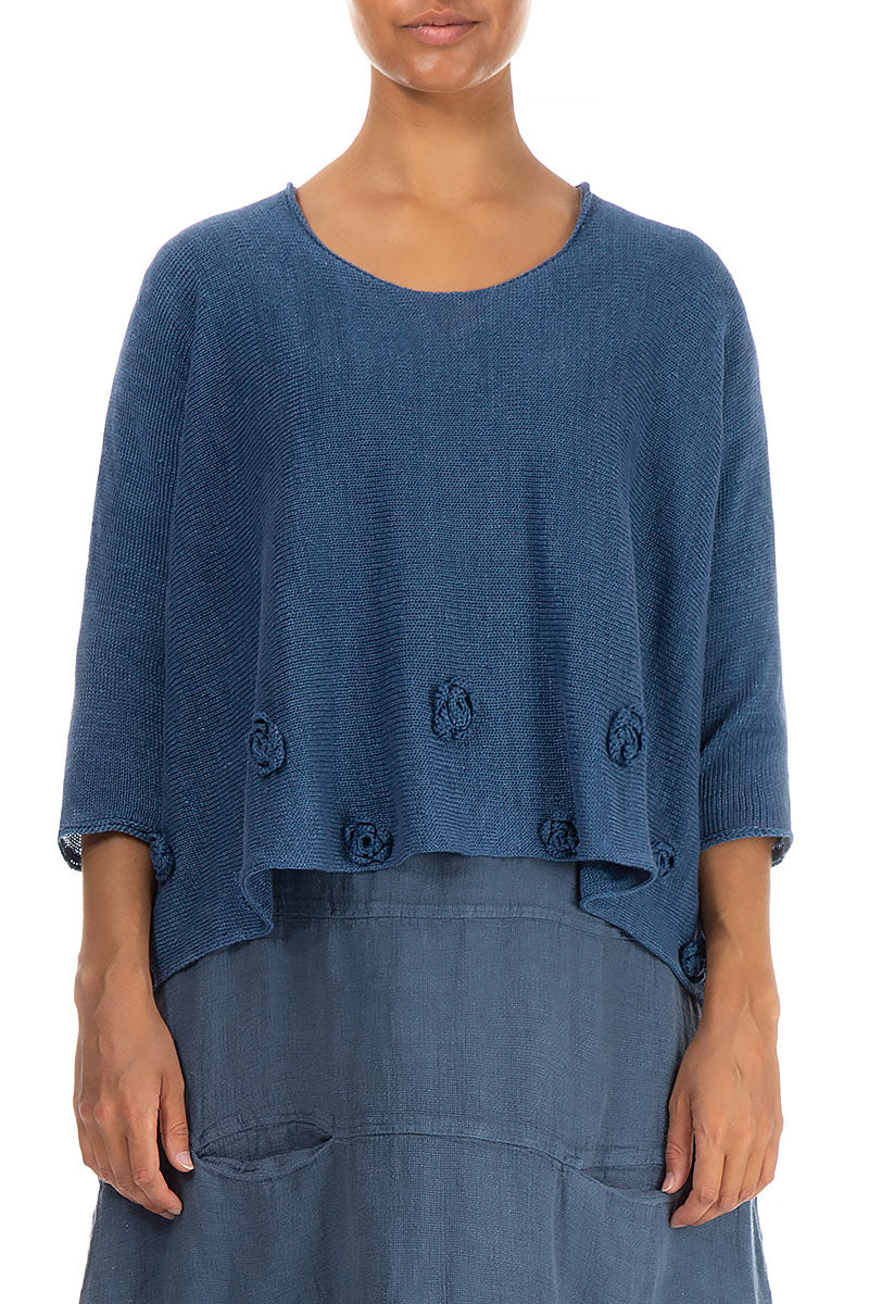 Grizas Flower Linen 6645 Jumper Night