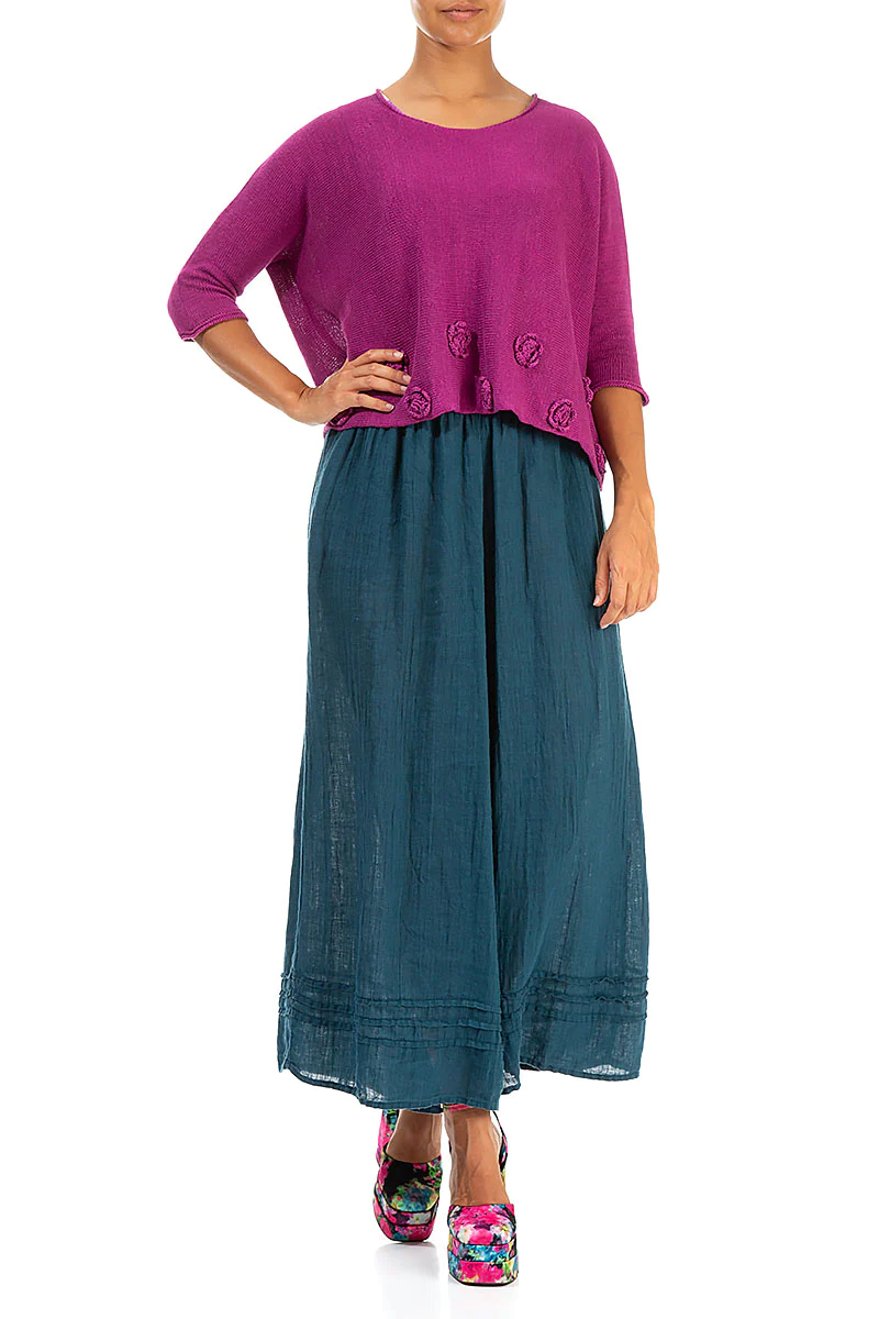 Grizas Flower Linen 6645 Jumper Green