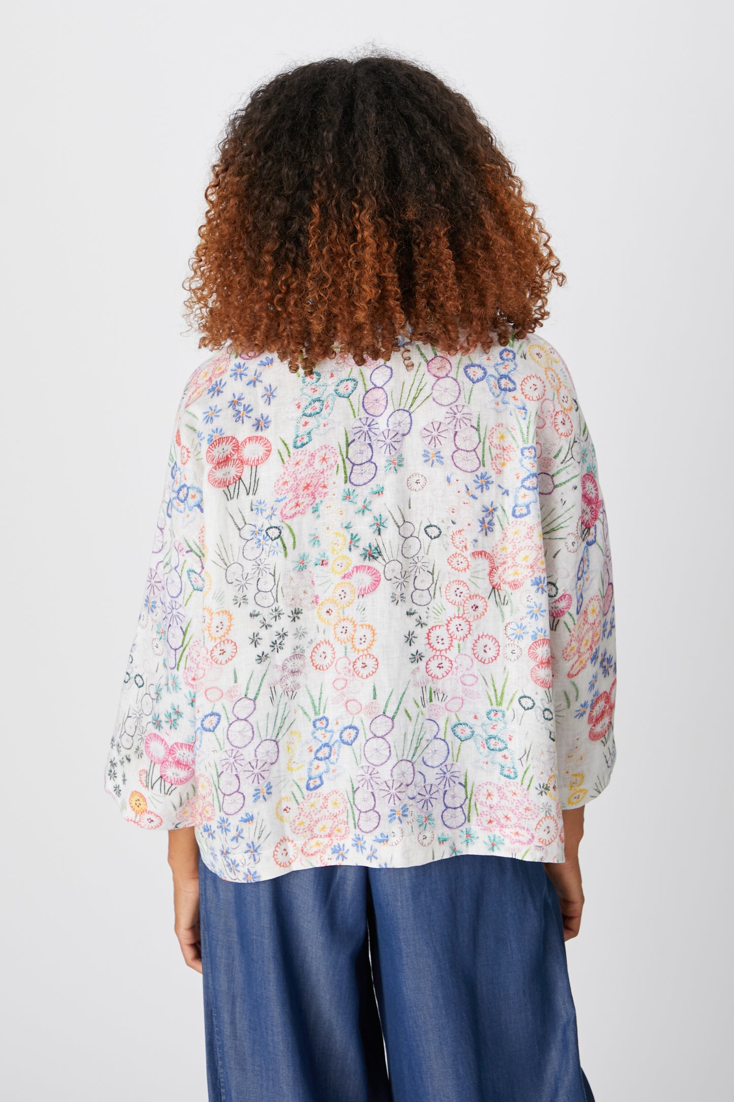 Sahara Vintage Flower Print Shirt 