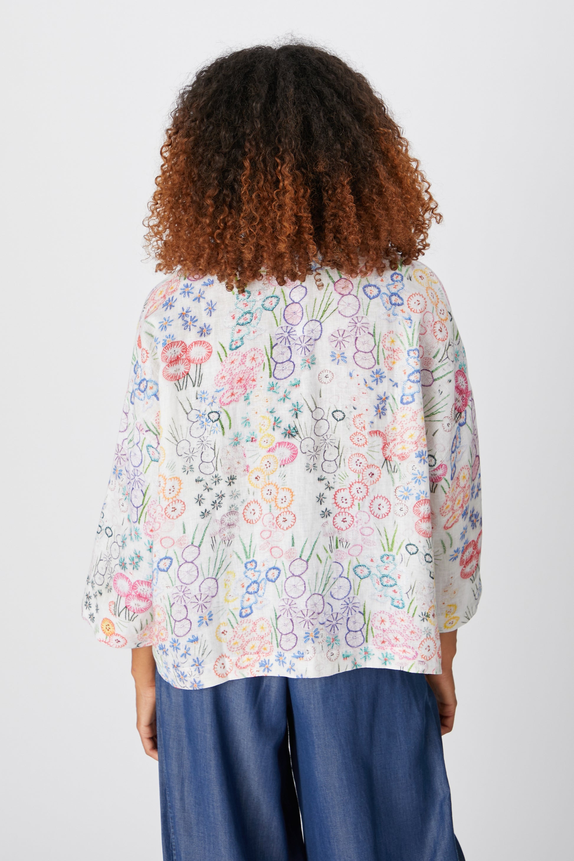 Sahara Vintage Flower Print Shirt 