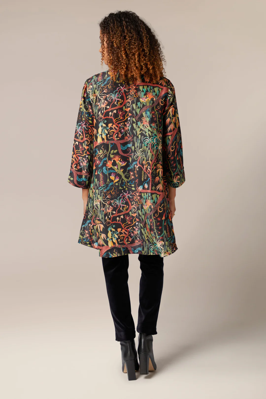 Sahara Faraway Jungle Silk Long Shirt 
