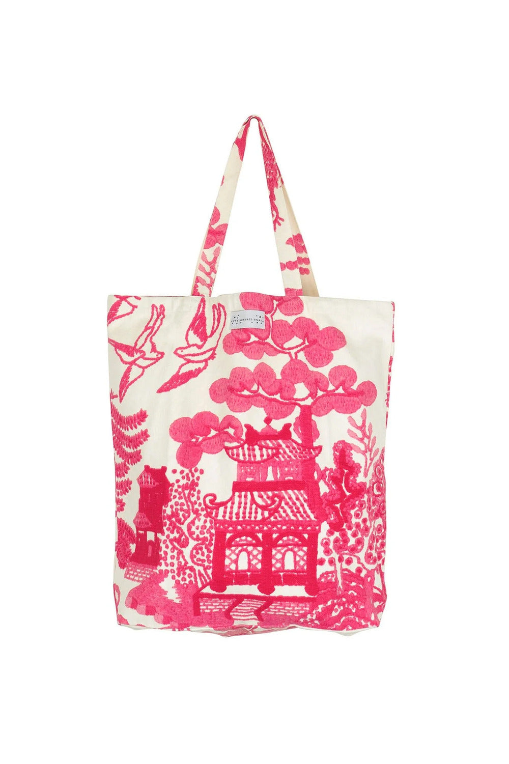 One Hundred Stars Giant Willow Canvas Bag 