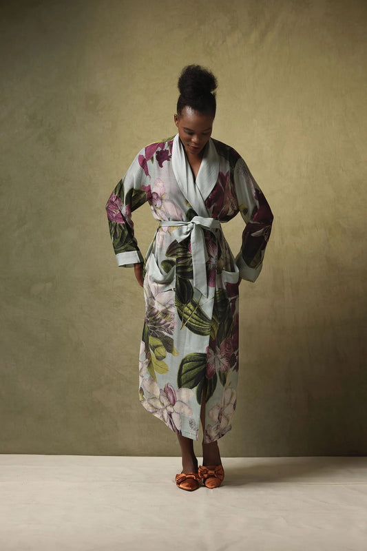 One Hundred Stars Protea Gown Duck Egg