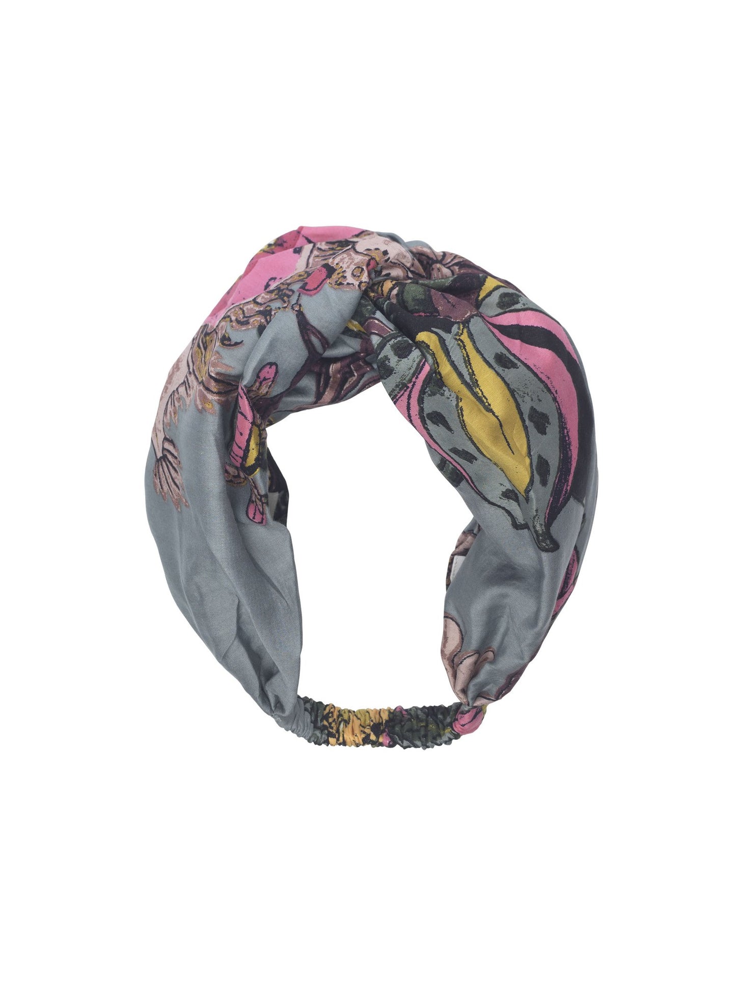 One Hundred Stars Eccentric Blooms Headband Pewter
