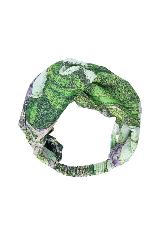 One Hundred Stars Kew Hydrangea Headband Lime
