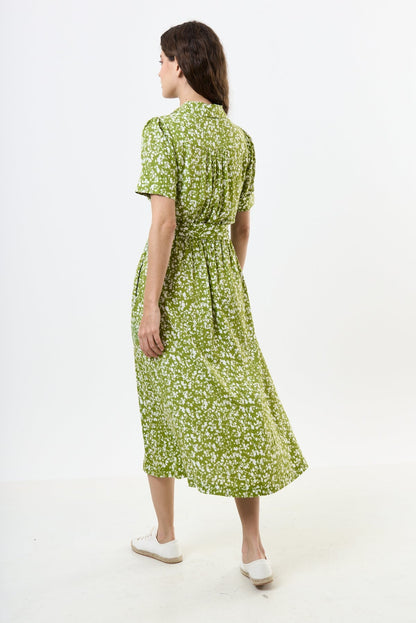 Inesa Floral Midi Shirt Dress